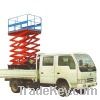 Car-carrying scissor lift platform