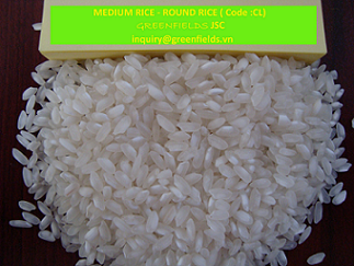 Vietnamese Round  Rice (Medium rice) 5% Broken