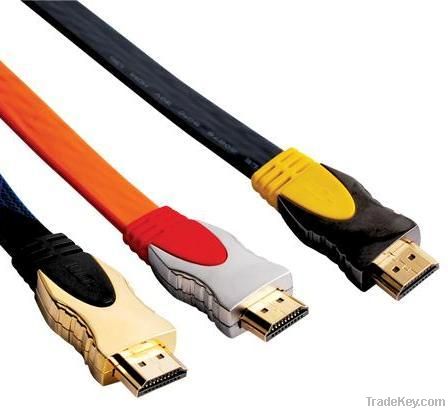 HDMI cable plastic flat