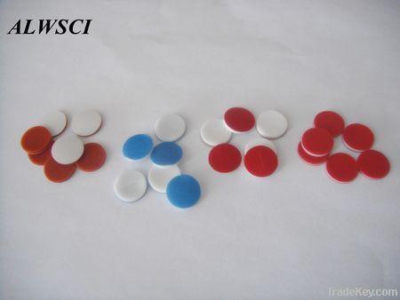 PTFE Silicone Septa For 9-425 Open Top Screw Caps