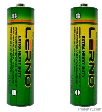 R6 UM-3 AA Zinc-carbon battery