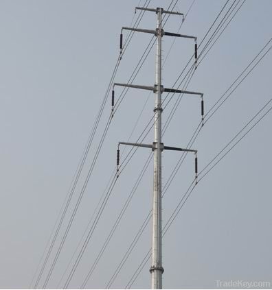 10kv-500kv Steel Electric Power Pole, Utility Pole