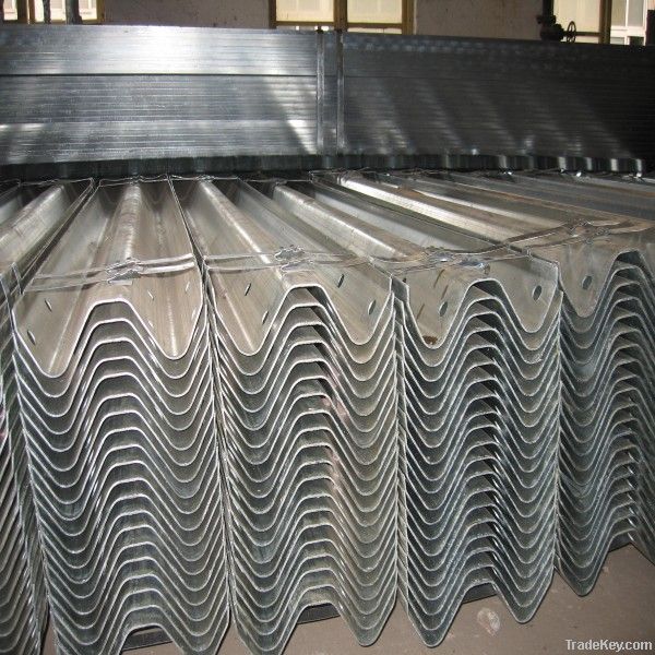 Highway guardrail