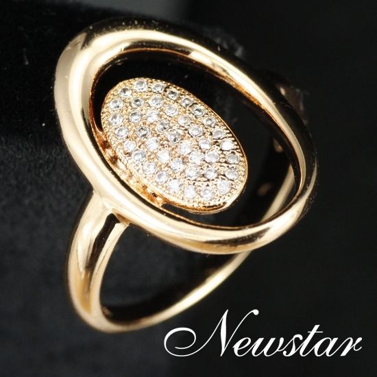 Micropave Brass Ring