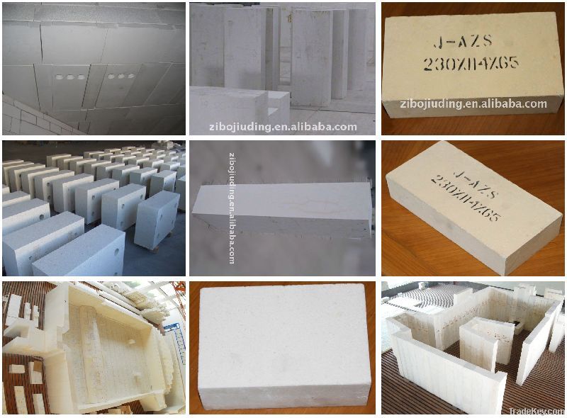 Sintered or Fused AZS Refractory Materials