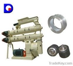 Ring die poultry feed pellet mill making machine