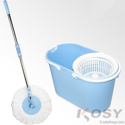 As seen on TV microfiber 360 rotating wet mop &amp; bucket