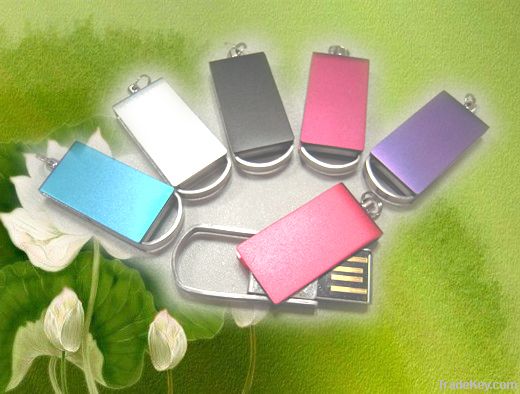 Promotion Mini USB Flash Drive with keychain, OEM