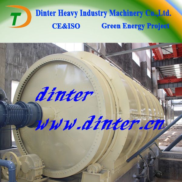 Long life DTA waste plastic oil extraction plant