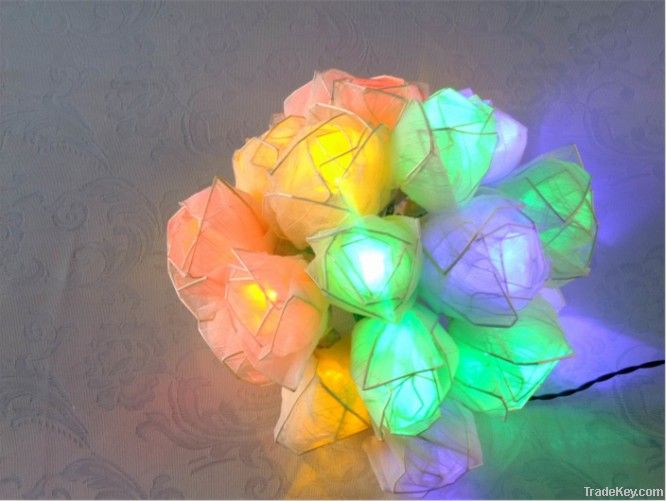 Decrative flower light