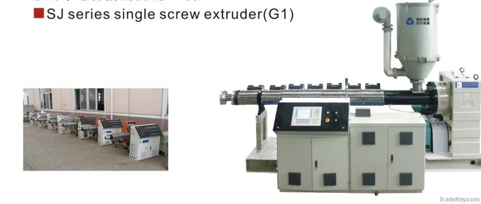 SJ series single screw extruder