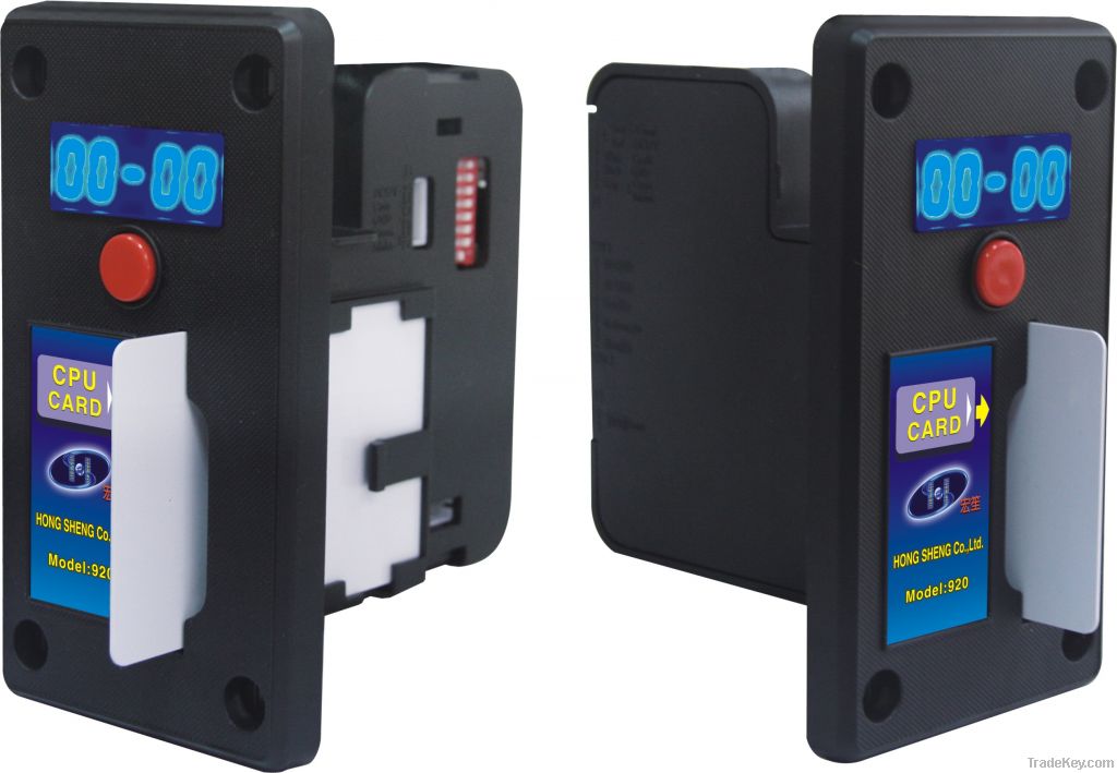 Smart card system ( coin acceptor like)