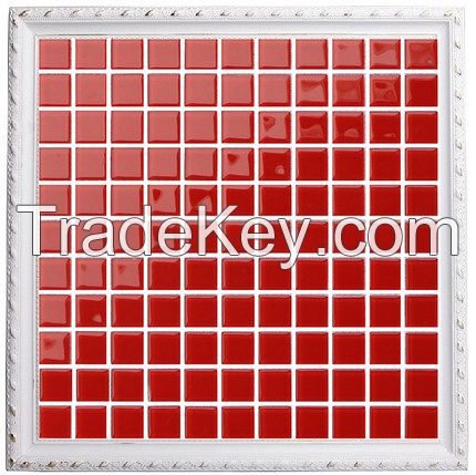 Crystal glass Mosaic tiles subway winning  jigsaw puzzle mosaic Wall tiles wall sticks