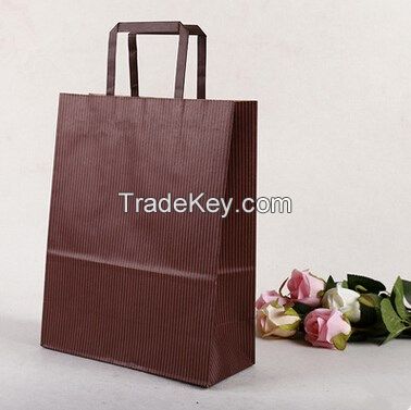 customized logo printing craft paper bags