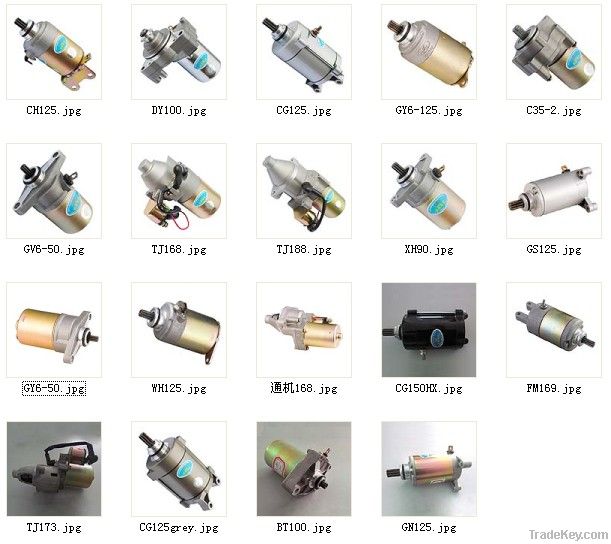 motorcycle starter starting motor CG125