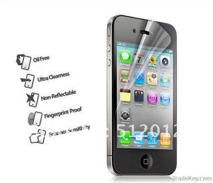 High Clear Screen Protector for iphone4, japan pet screen film