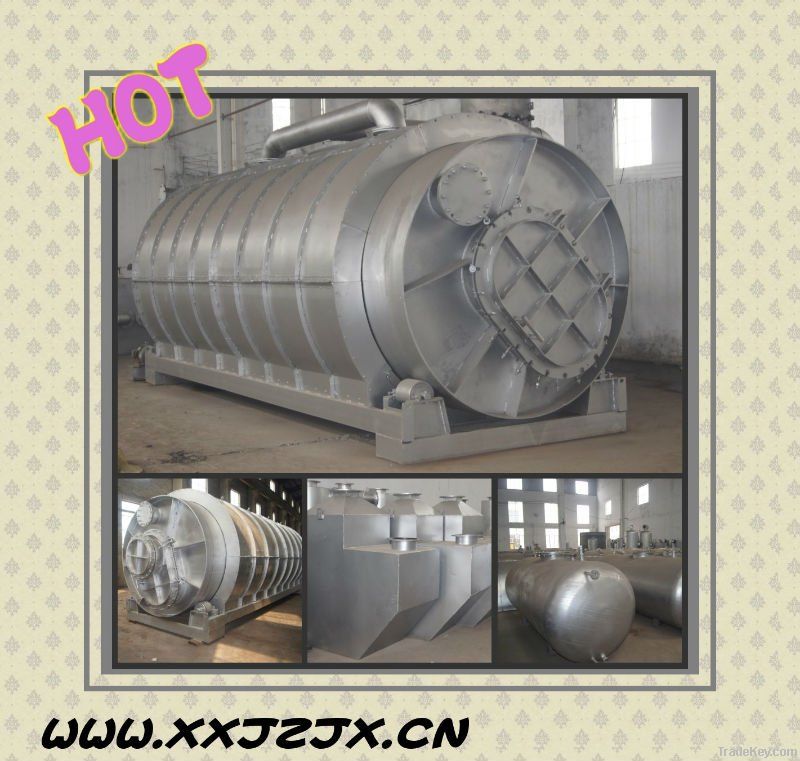 2012 Newest Design waste tire recycle plant with high oiled