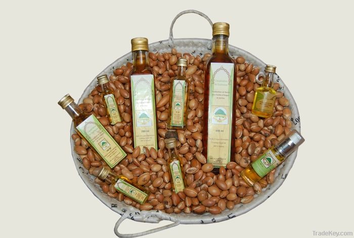 Cosmetic argan oil for skin care
