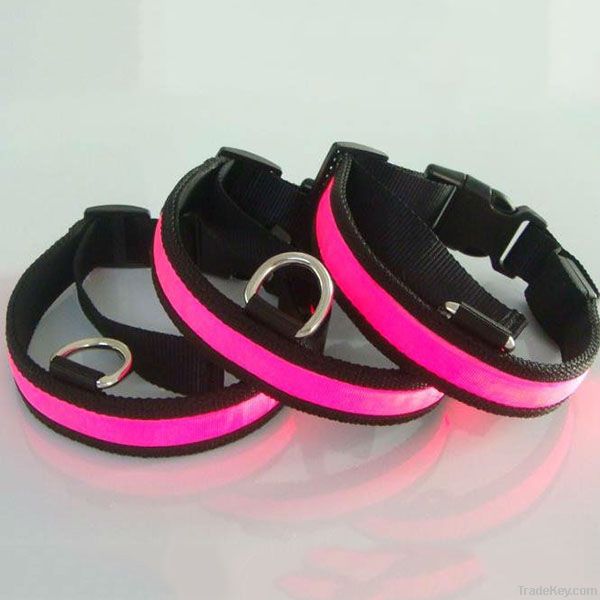 High quality flashing LED collar