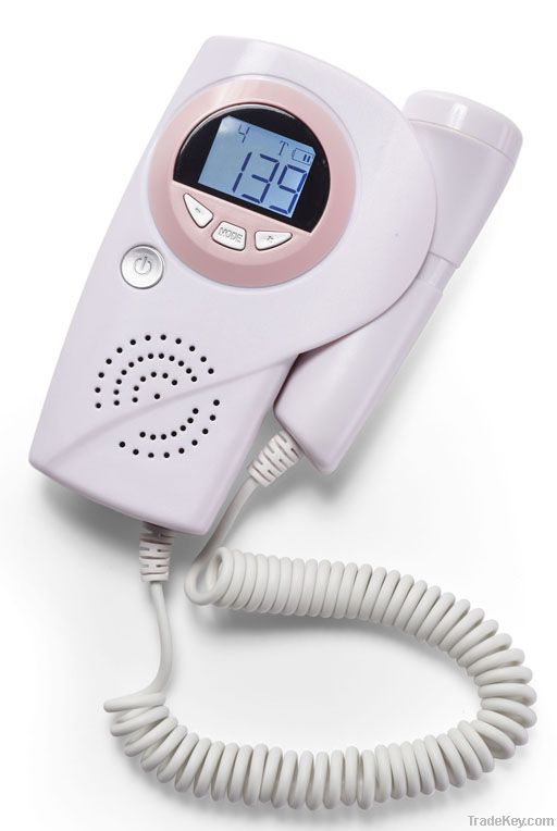 Portable ultrasound fetal doppler