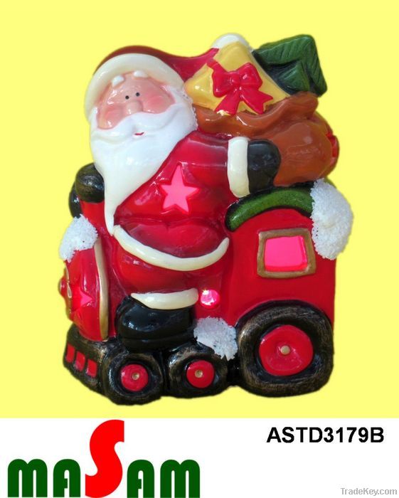 Ceramic Santa Claus Decoration