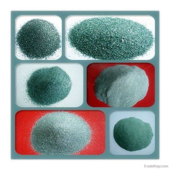 Green silicon carbide