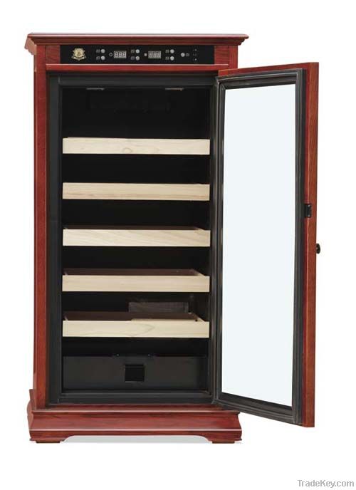 VinBRO Electric Wooden Cigar Humidor Cabinet in Furniture Digital