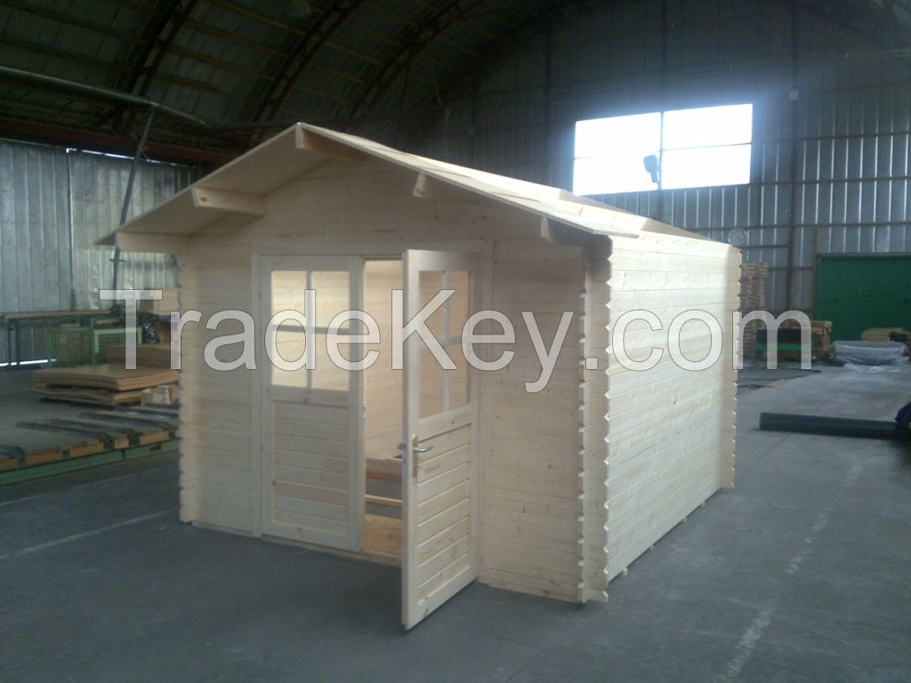 Summer Garden House Office Wooden Log Cabin Production