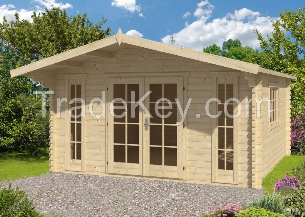 Summer Garden House Office Wooden Log Cabin Production