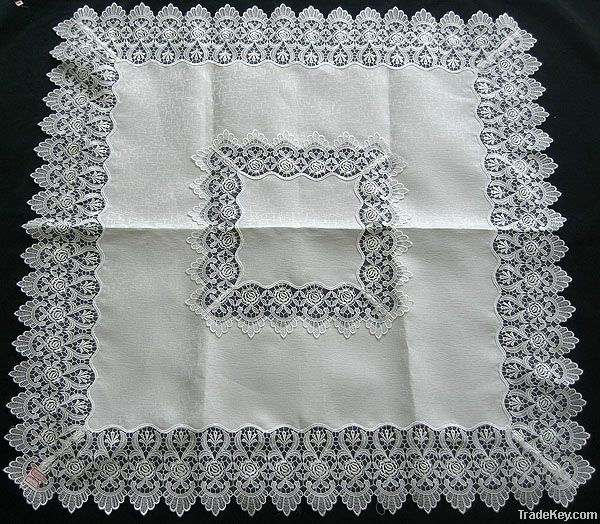 Organza lace tablecloth