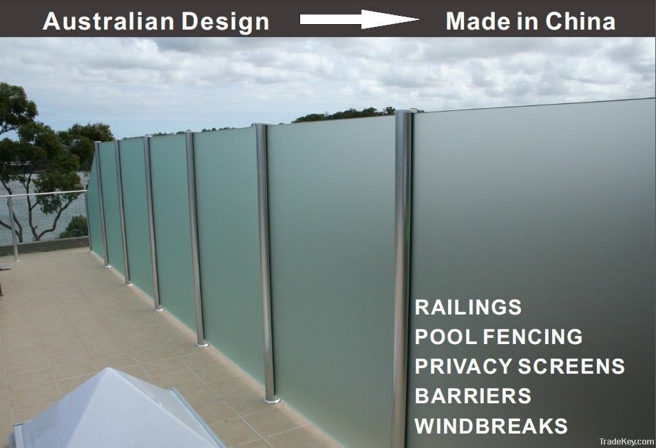 Aluminium guard rail series