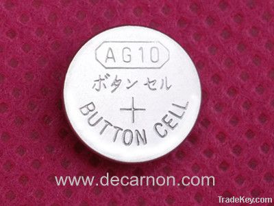 1.55V AG10/LR1130/390 Alkaline Button Cells