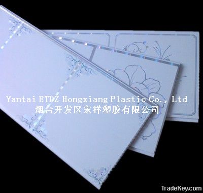 Easily Cleaned Fireproof PVC Panle Walls Ceiling 30cm width