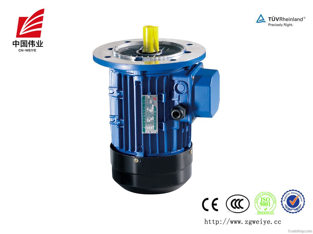 MS series three phase asynchronous motor wih aluminum housing