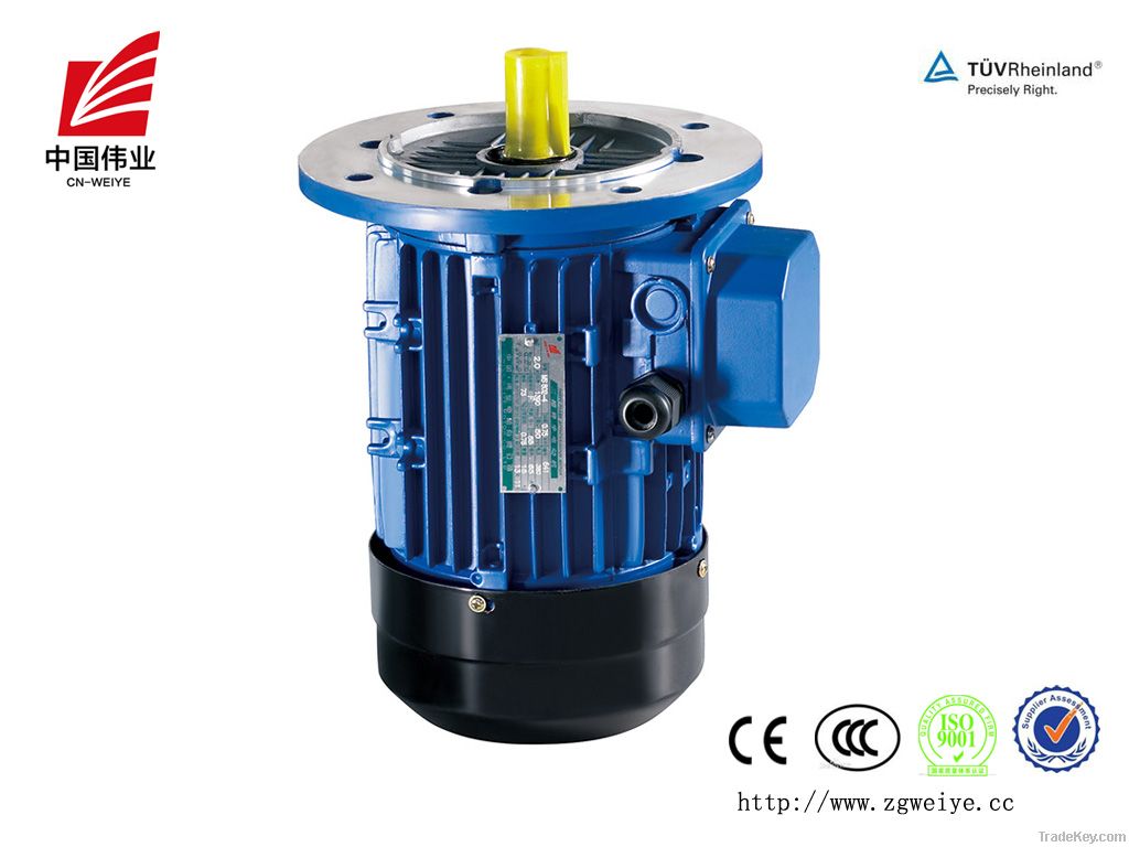 MS series three phase asynchronous motor wih aluminum housing