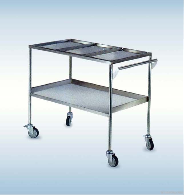 Instrument tray cart