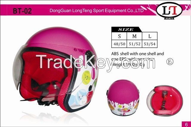 BT-02 Half Face Motorcycle Helmet