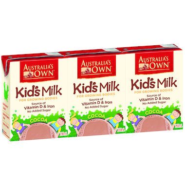 Milk Cocoa Portion 3 pack Organic milk