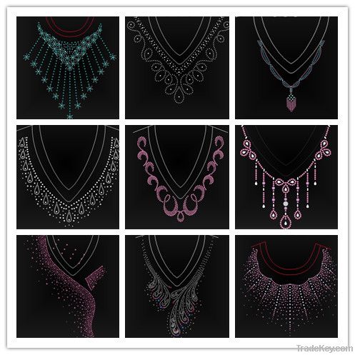 hot fix motif  DMC rhinestones