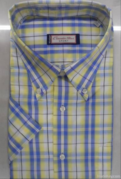 MEN&#039;S SHORT SLEEVE DRESS SHIRT