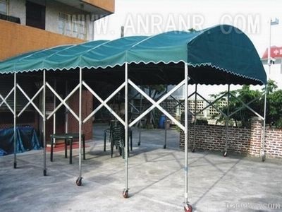 Wheeled tent