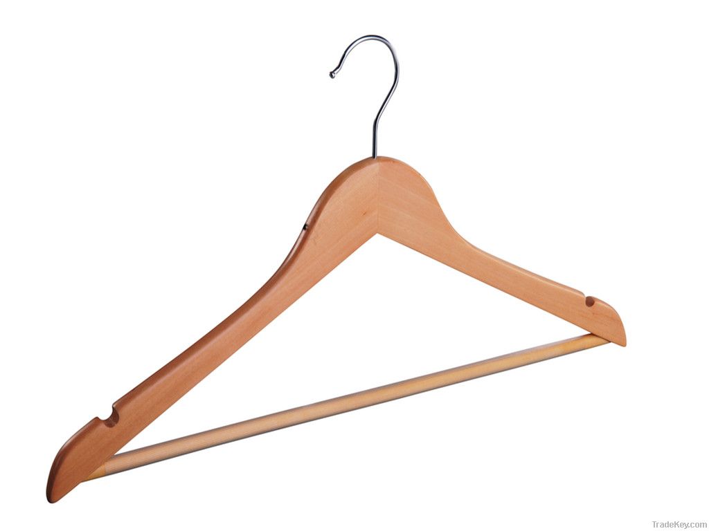 Wooden top hanger