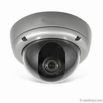 Vandal-proof Color CCD 600TVL Dome Camera