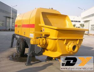 Electric Engine Concrete Pump