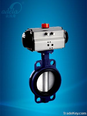 Pneumatic Air Soft Seal Butterfly Valve