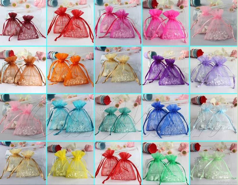 Strong Sheer Organza Pouch Wedding Favor Gift Candy Bag