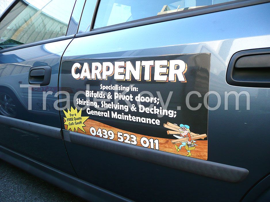 Magnetic car magnets