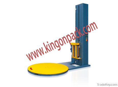 Semi automatic stretch wrap machine