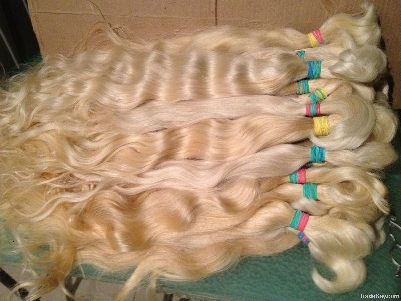 european\russian blond bulk hair