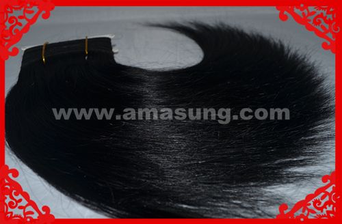 Hair Extensions, Brazilian Virgin Hair No tangle and no shedding